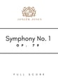 Symphony No. 1, Op. 79 Orchestra sheet music cover